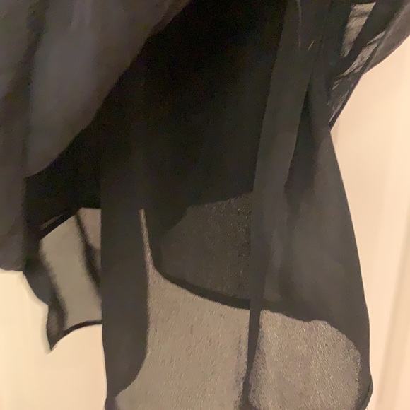 😍 2/$29 Express Design Studio 100% silk semi sheer XS - Picture 5 of 12